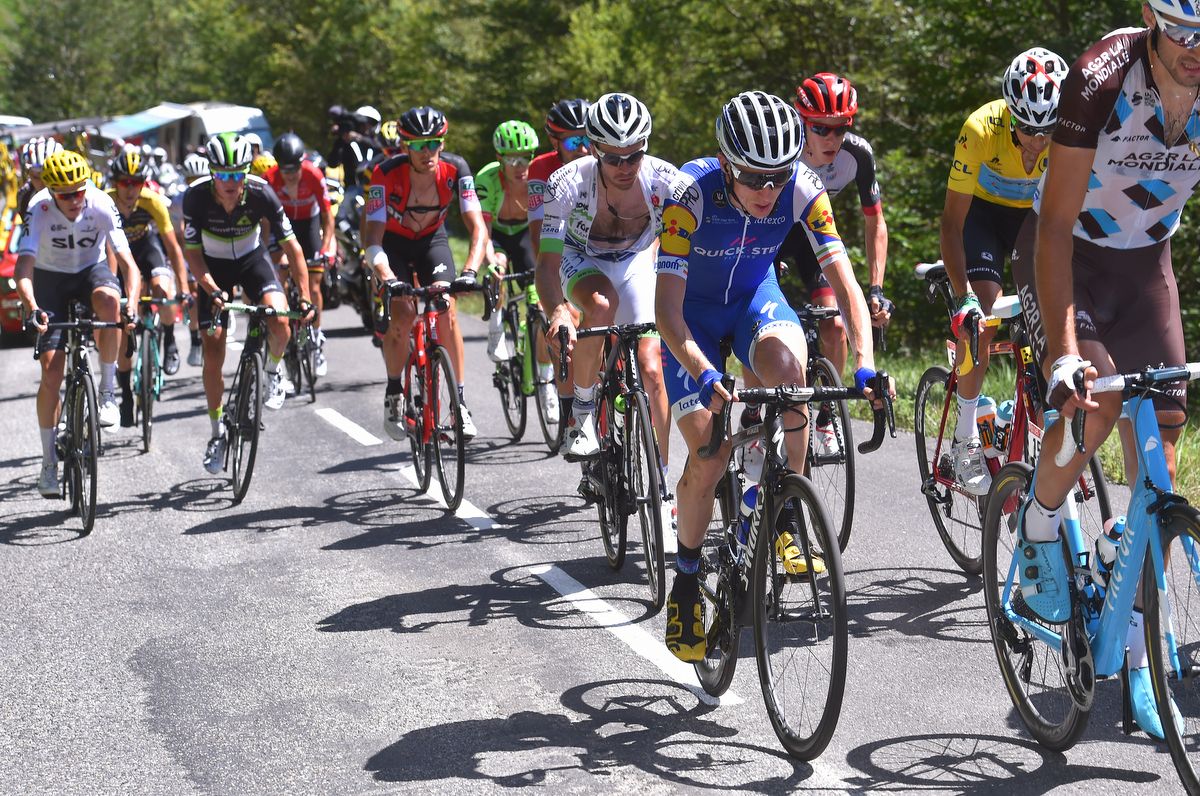 Dan Martin (Quick-Step Floors) in the GC group