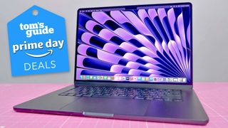 MacBook Air 15-inch M2 with a Tom's Guide deal tag