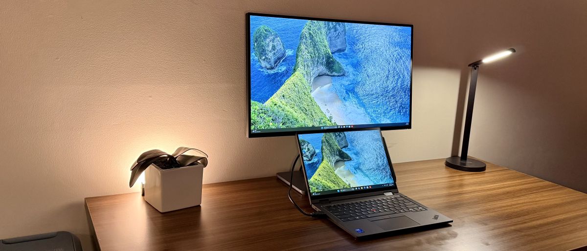 I tested the Lenovo ThinkVision P27Q-40 - and it's the IT manager’s dream display, allowing for fleet control at scale, reliability by users, and ease of use for all