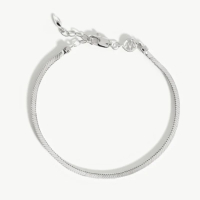 Missoma Lucy Williams Square Snake Chain Bracelet: £109.00