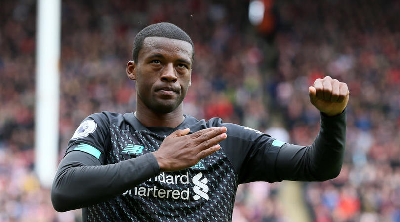 Georginio Wijnaldum Reveals His Toughest Opponent And The Reason He Wears The No 5 Shirt At Liverpool Fourfourtwo
