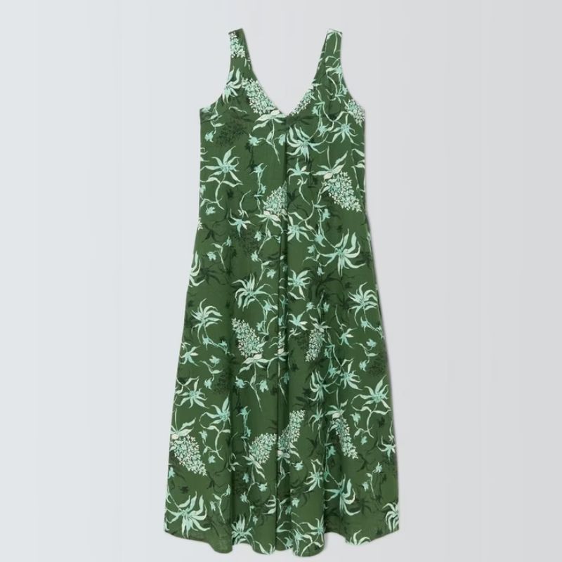 printed cami dress