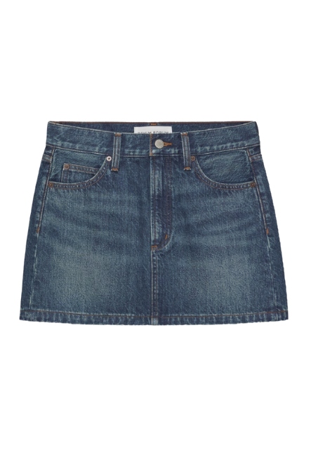 The '90s Ricci Denim Skirt