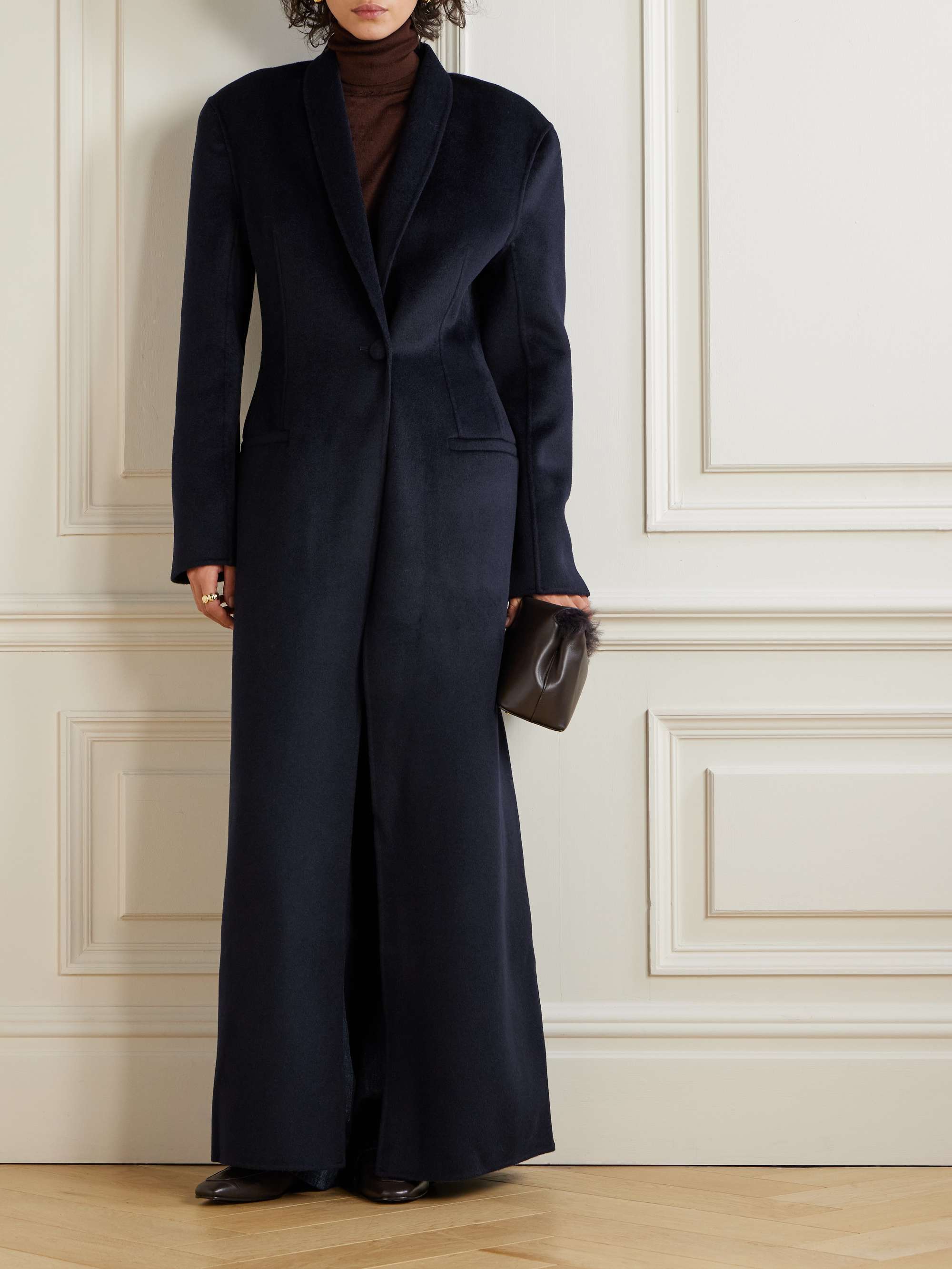 Zahra Wool-Blend Coat