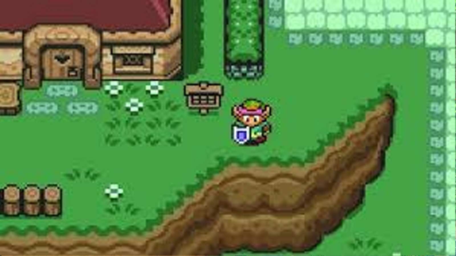 Legend of Zelda screenshot, SNES