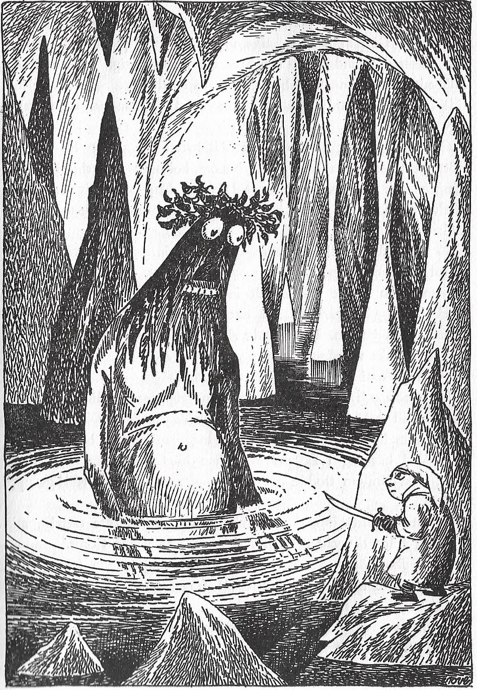 A illustration from The Hobbit.