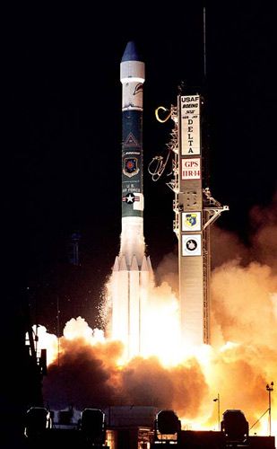 New GPS Satellite Launches Atop Delta 2 Rocket