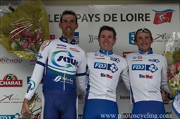 The Cholet Pays de Loire podium