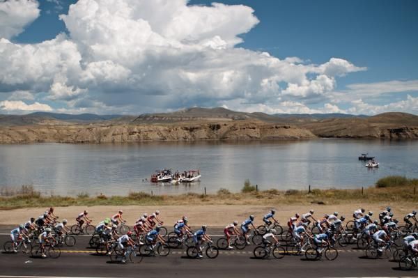 Fans came to the race any way they could.
