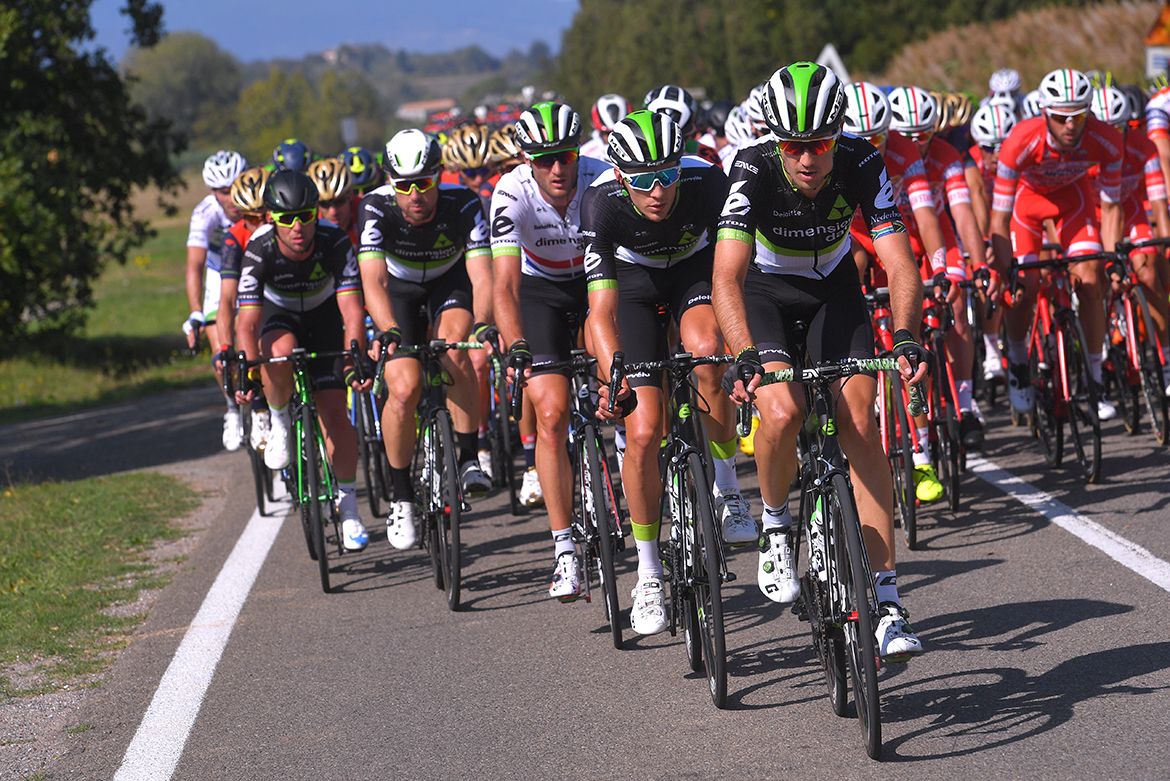 Dimension Data at the front