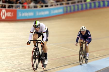 Kirsten Wild (Netherlands) racing the Omnium in London