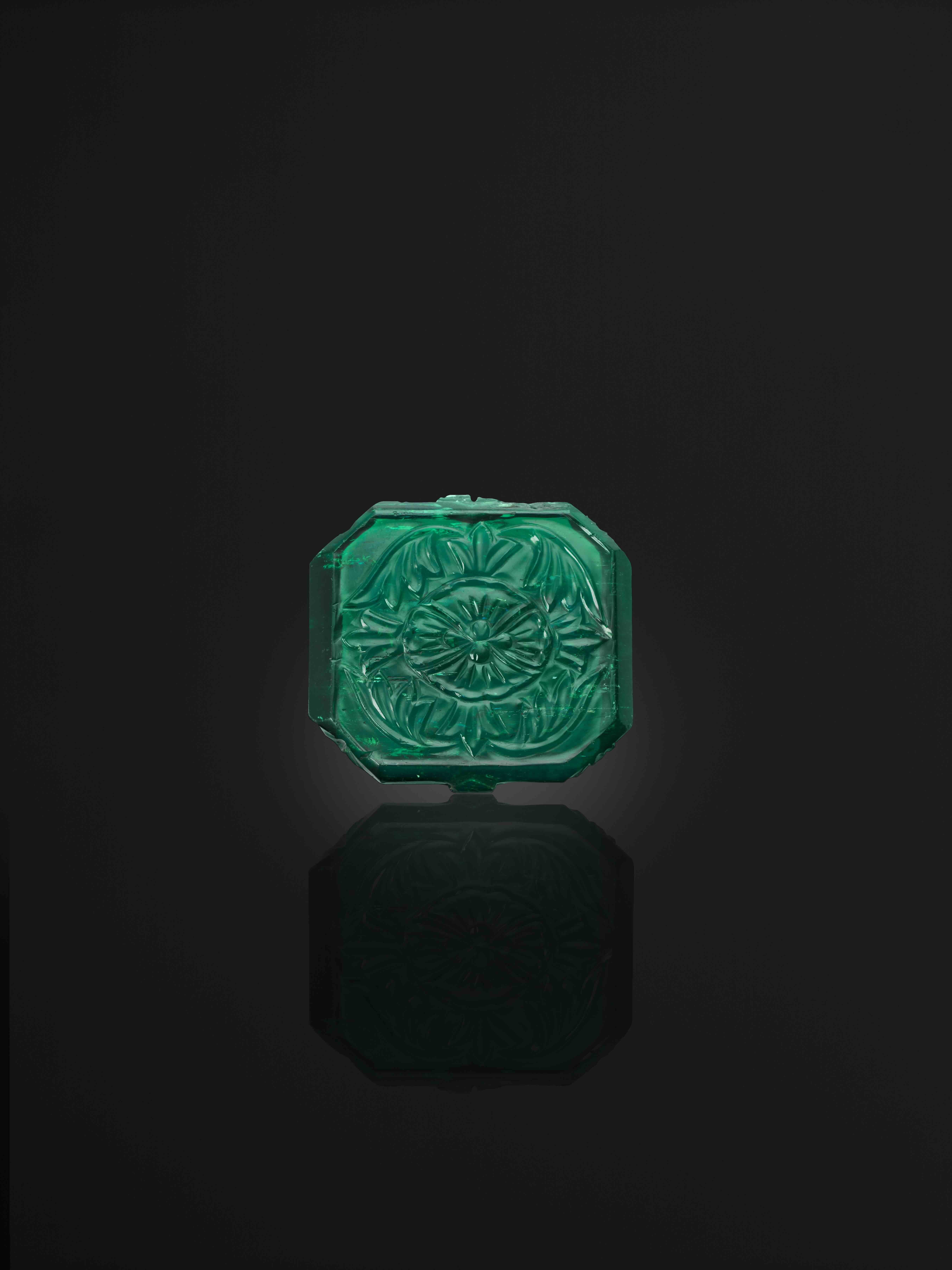 Mughal emerald
