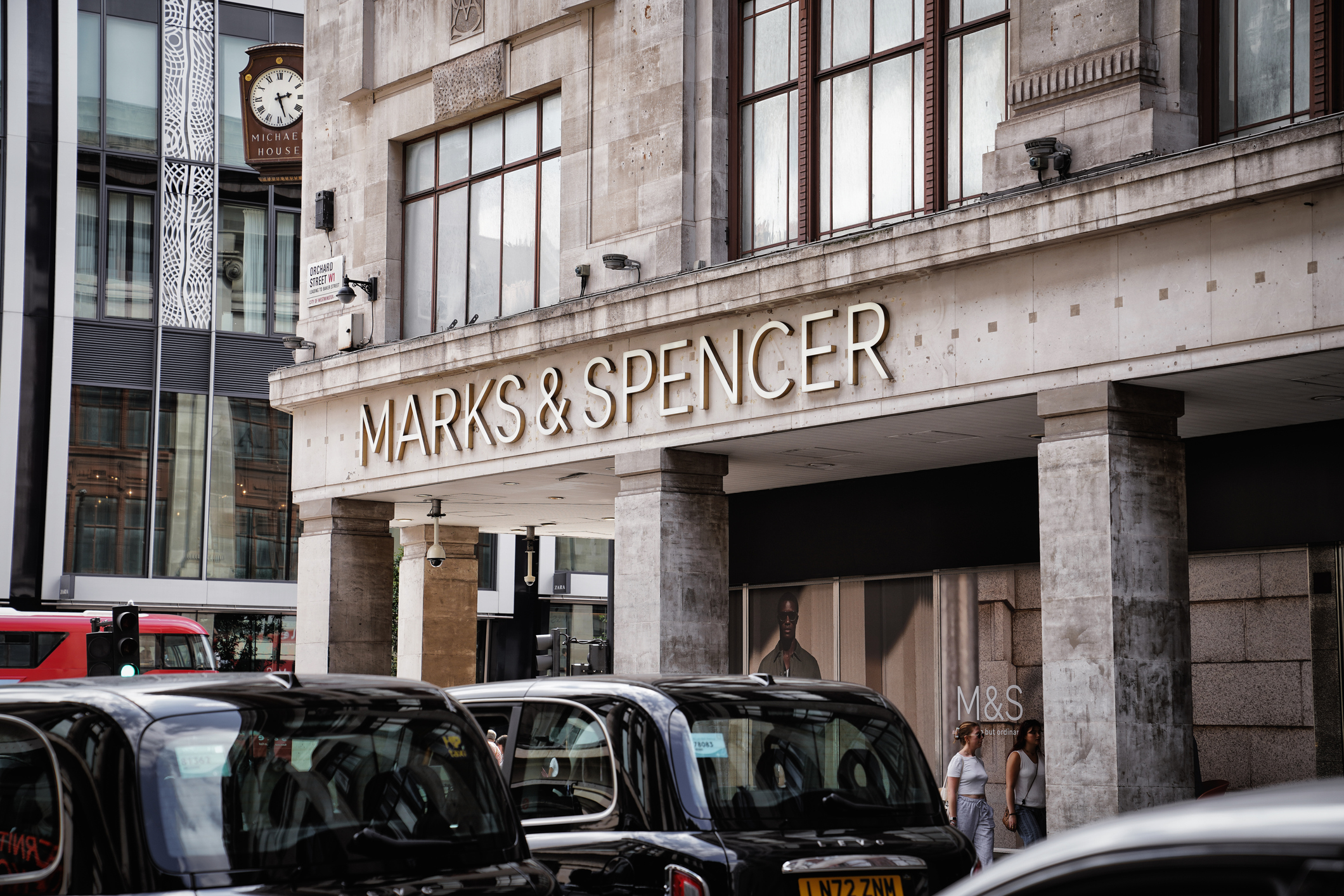 M&S Marks and Spencer Foodhall Supermarket & Gourmet grocery store in central London