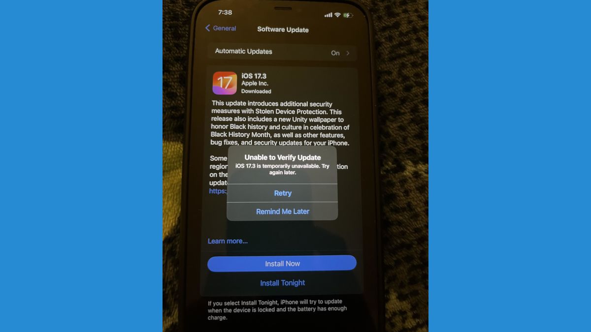 iOS 17.3 not downloading on your iPhone? Try this simple, three-step ...