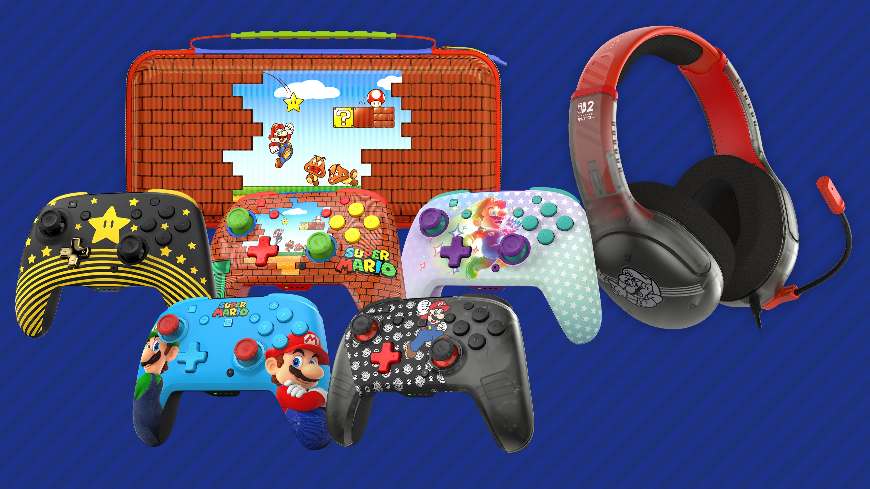 The Mario-themed Turtle Beach products available on Mar10 Day.
