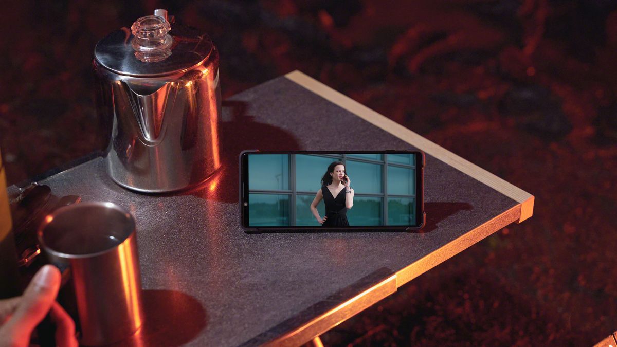 Sony&#039;s Xperia 1 II phone seems ideal for movies on the move