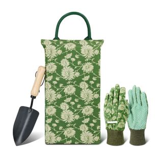 Colwelt Garden Kneeling Pad Set 3 Piece including a trowel, knee pads and floral printed gardening gloves