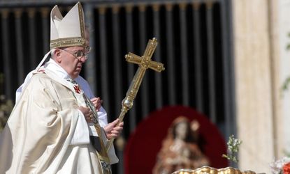 Pope Francis leads Easter Mass in St. Peter's Square