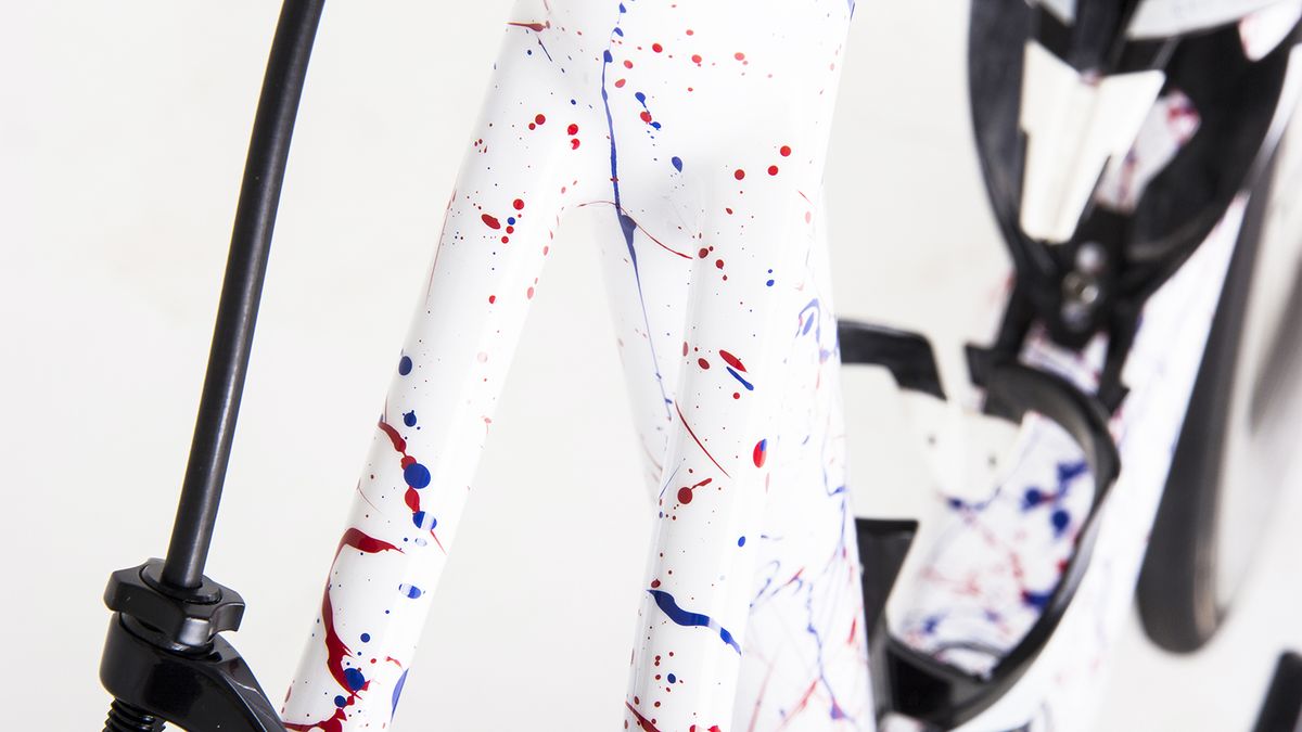 A splatter design offered something different to more conservative national champion paint designs