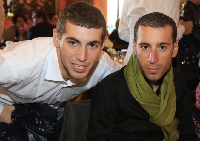 Antonio Nibali and brother Vincenzo Nibali