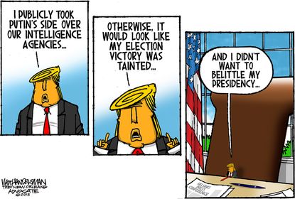 7 brutally hilarious cartoons about the disastrous Trump-Putin presser ...