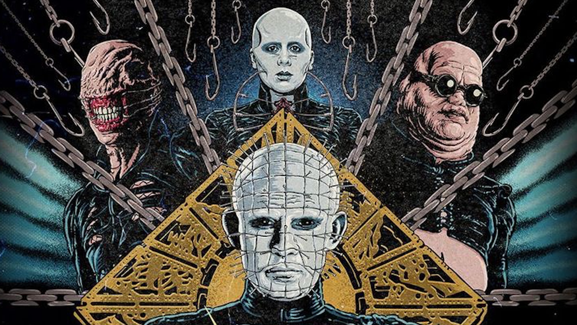 Hellraiser house logo at HHN Hollywood 2026