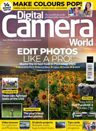 Photo of the front cover of the May 2024 issue of Digital Camera magazine