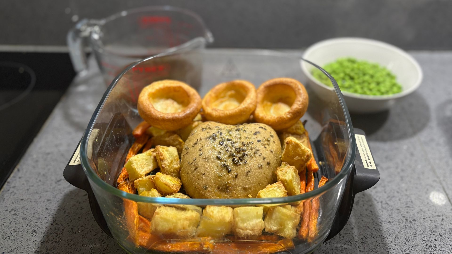 Making a roast dinner in the Ninja Crispi Air Fryer