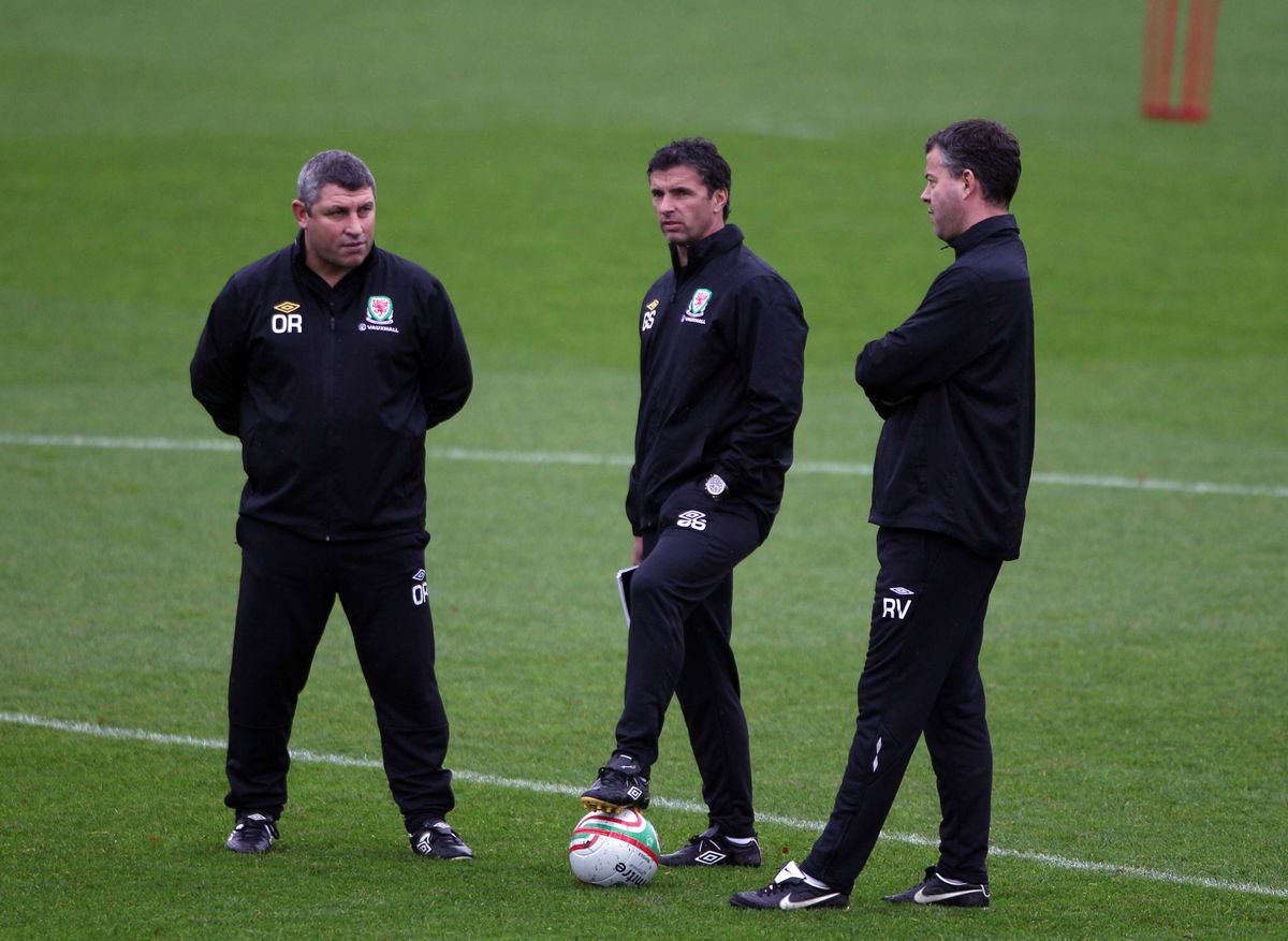 Soccer – International Friendly – Wales v Norway – Wales Training Session – Vale Park