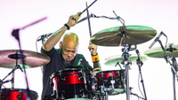 Newly revealed Pearl Jam drummer Abe Laboriel Jr. performs live during Ohana Festival with Eddie Vedder & Friends at Doheny State Beach on September 25, 2026 in Dana Point, California.
