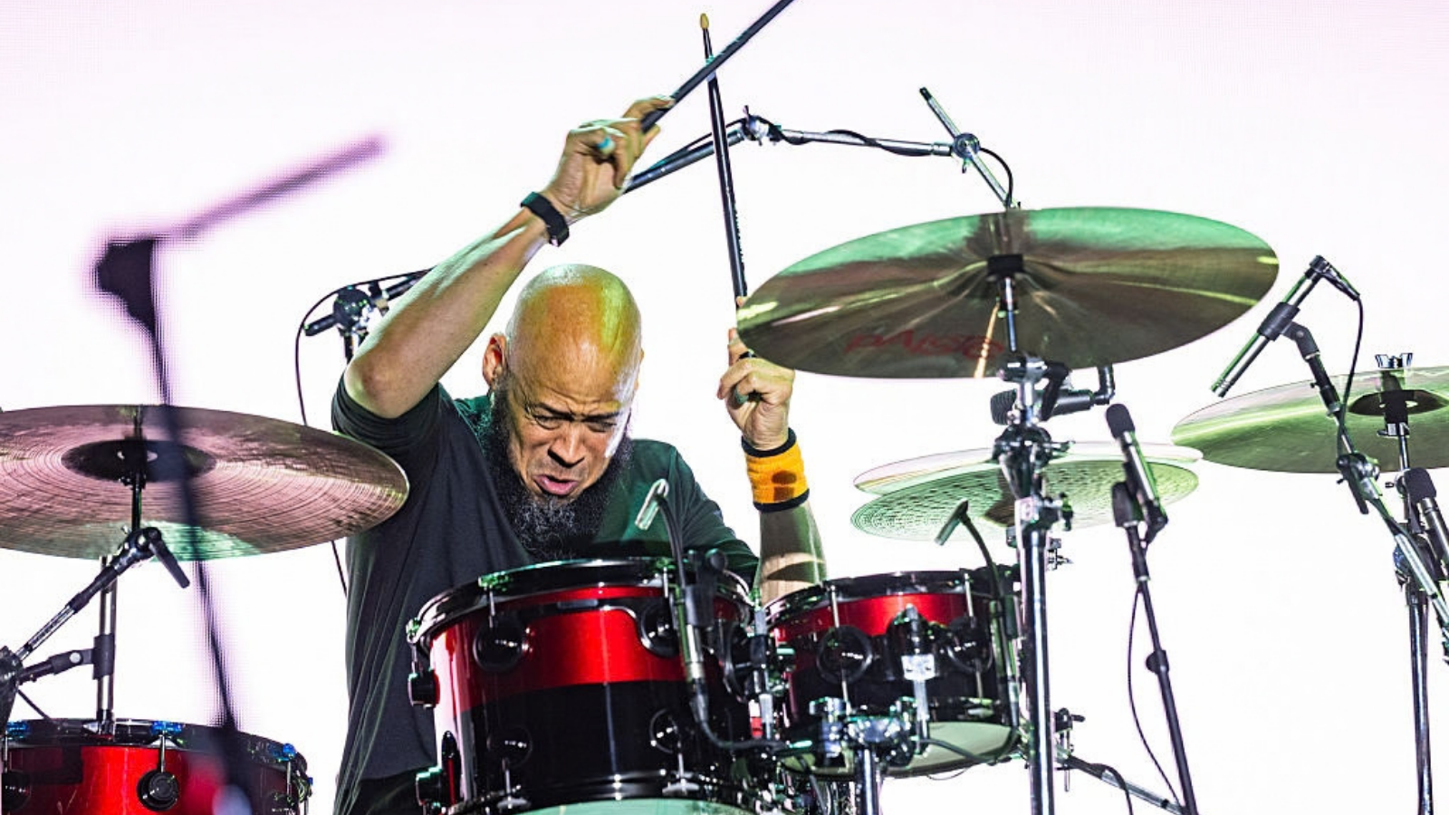 Newly revealed Pearl Jam drummer Abe Laboriel Jr. performs live during Ohana Festival with Eddie Vedder &amp; Friends at Doheny State Beach on September 25, 2026 in Dana Point, California. 