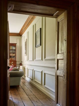 Door into the St Agnes Lodge drawing room. Photograph: Paul Highnam/Country Life Picture Library