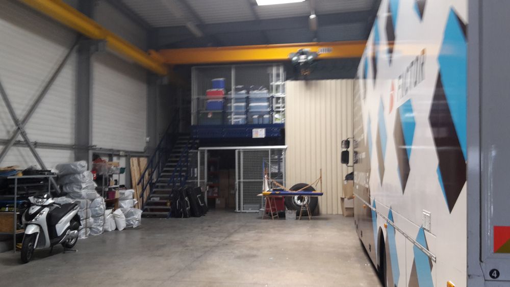 The nutrition hangar is found at the end of the garage