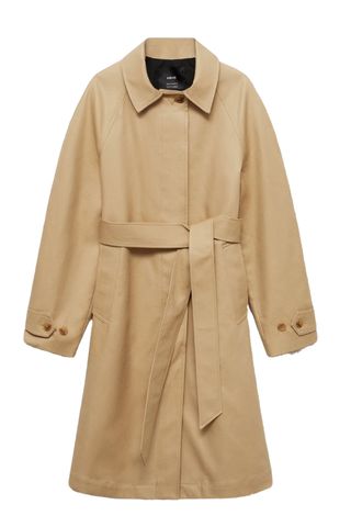 Tie Belt Trench Coat