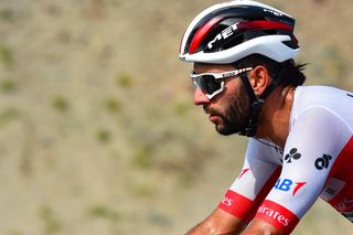 UAE Team Emirates’ Fernando Gaviria on stage 2 of the 2020 UAE Tour