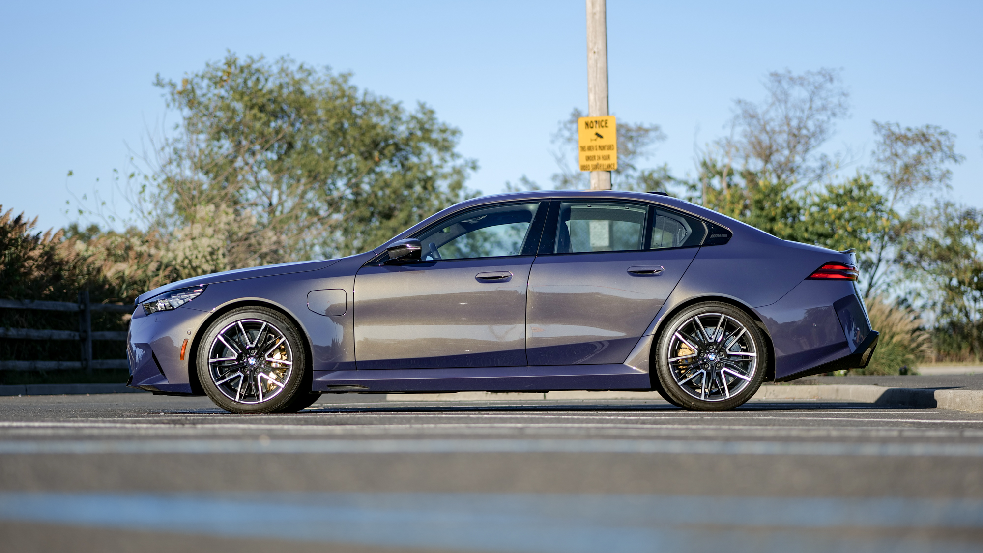 2025 BMW M5 test drive.
