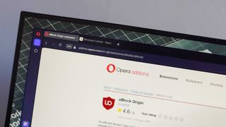 UBlock Origin on Opera browser