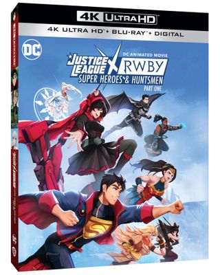 Justice League x RWBY: Super Heroes & Huntsmen, Part One box art