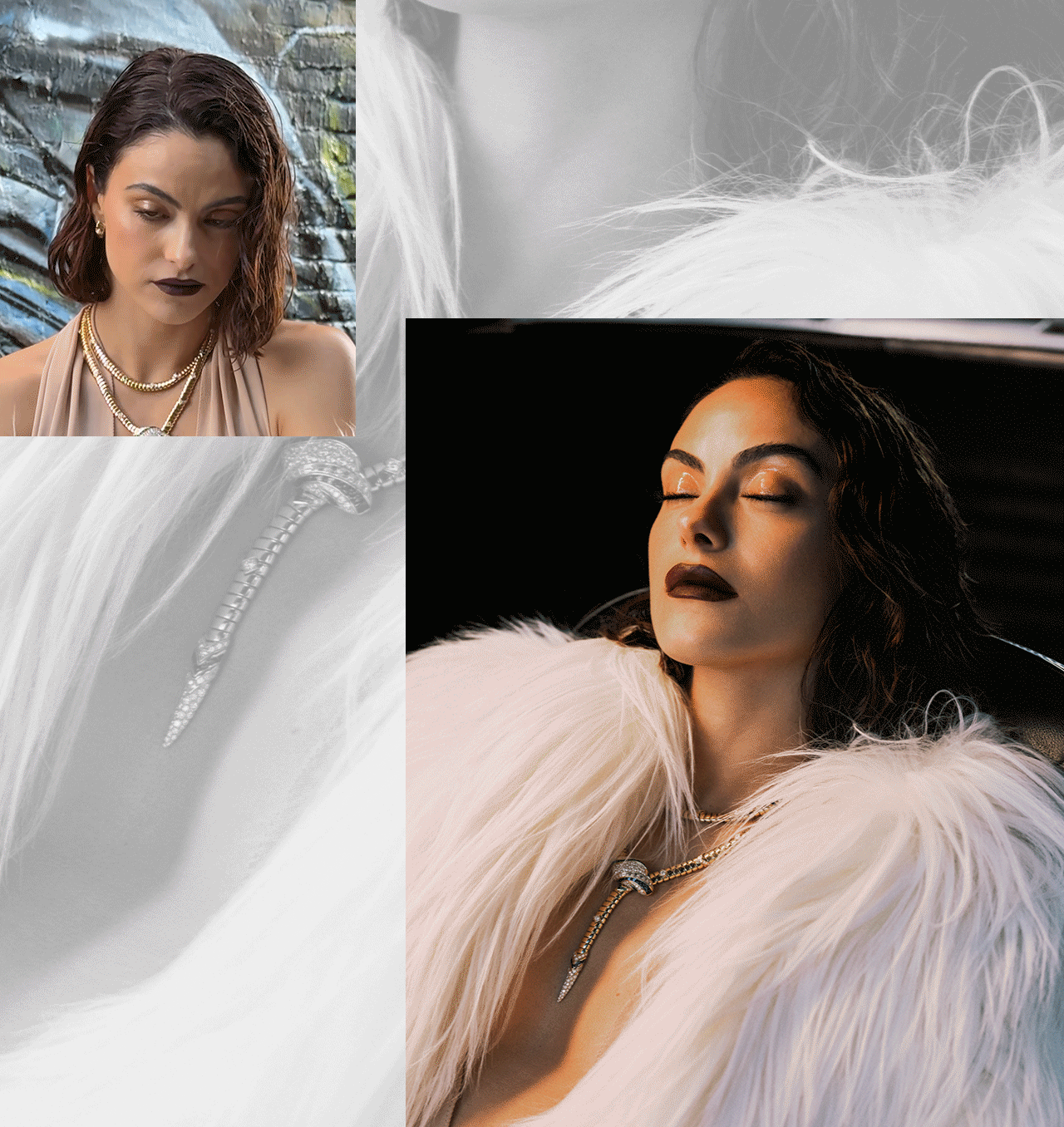 Camila Mendes's beauty looks for Who What Wear's June Now Playing Cover