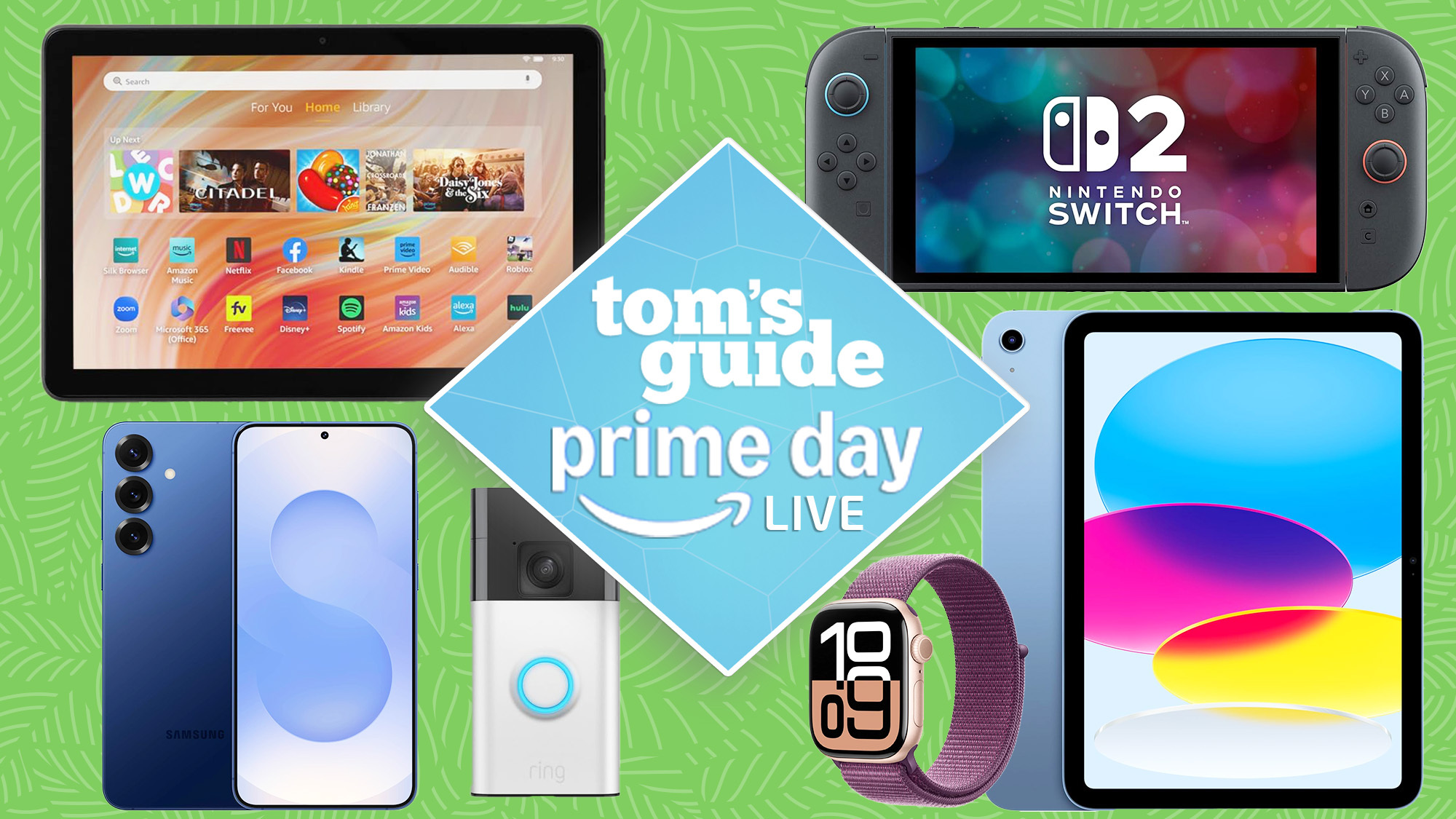Fire tablet, Galaxy phone, Switch 2, and more tech devices