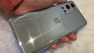 OnePlus 9 Pro full back in gray color