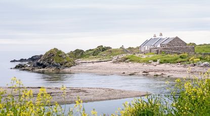 Cottage in Kintyre in Scotland