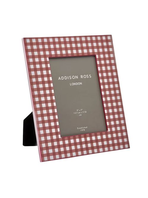 Gingham Lacquer 5x7&rdquo; Frame