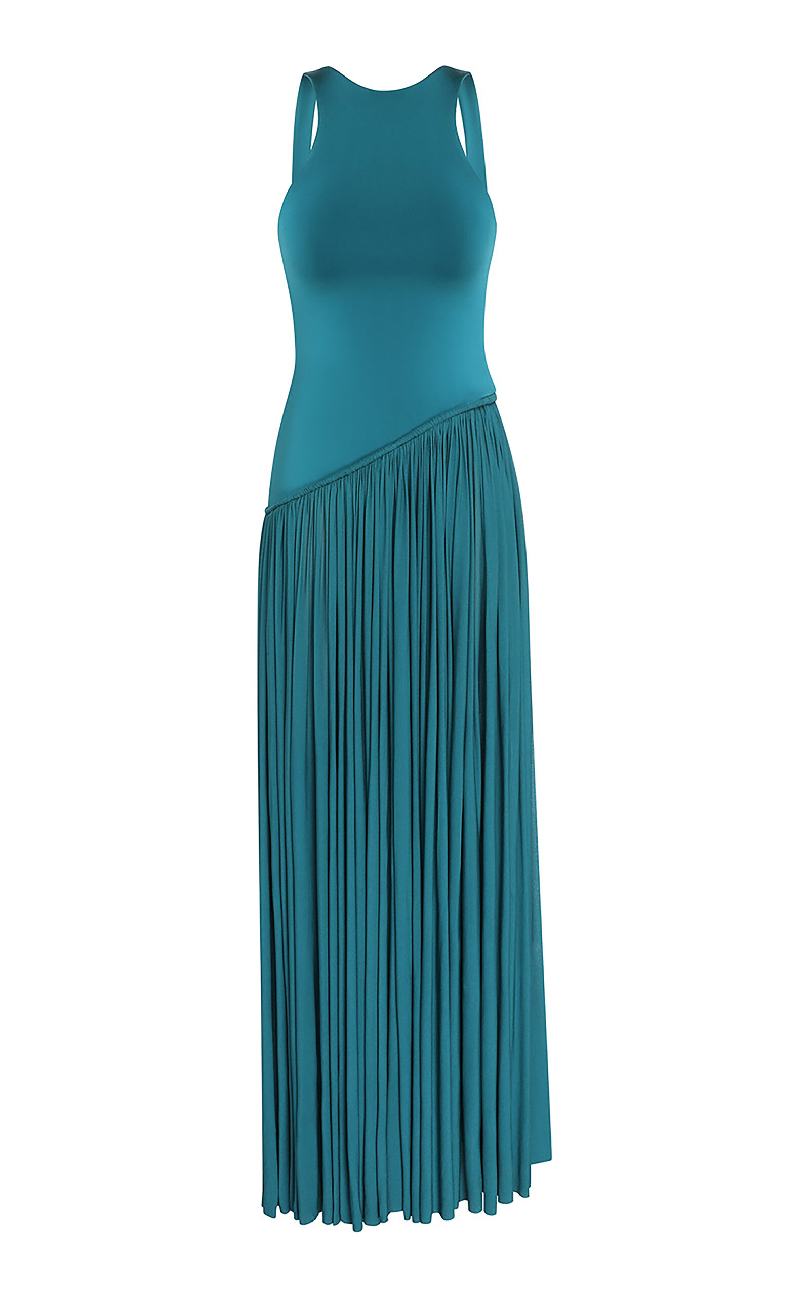 Luna Gathered Maxi Dress