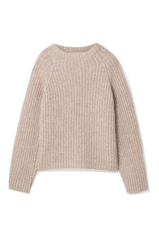 Seoul Ribbed Alpaca-Blend Sweater