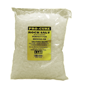 rock salt in a bag