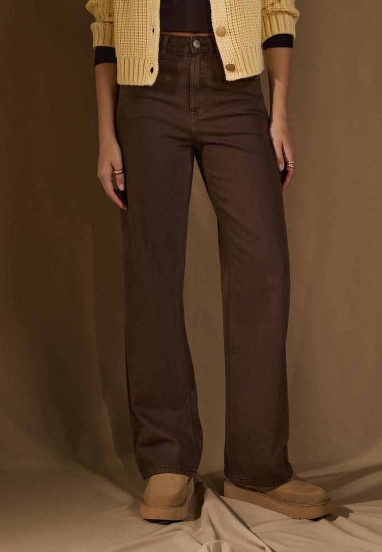D92 Straight Wide Jeans