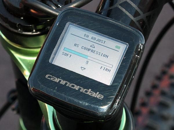 Downhill maps also include an adjustment for high speed compression damping.