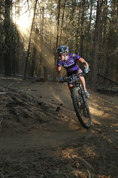 Serena Gordan in the High Cascades 100