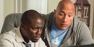 Dwayne Johnson and Kevin Hart in Central Intelligence (2016)